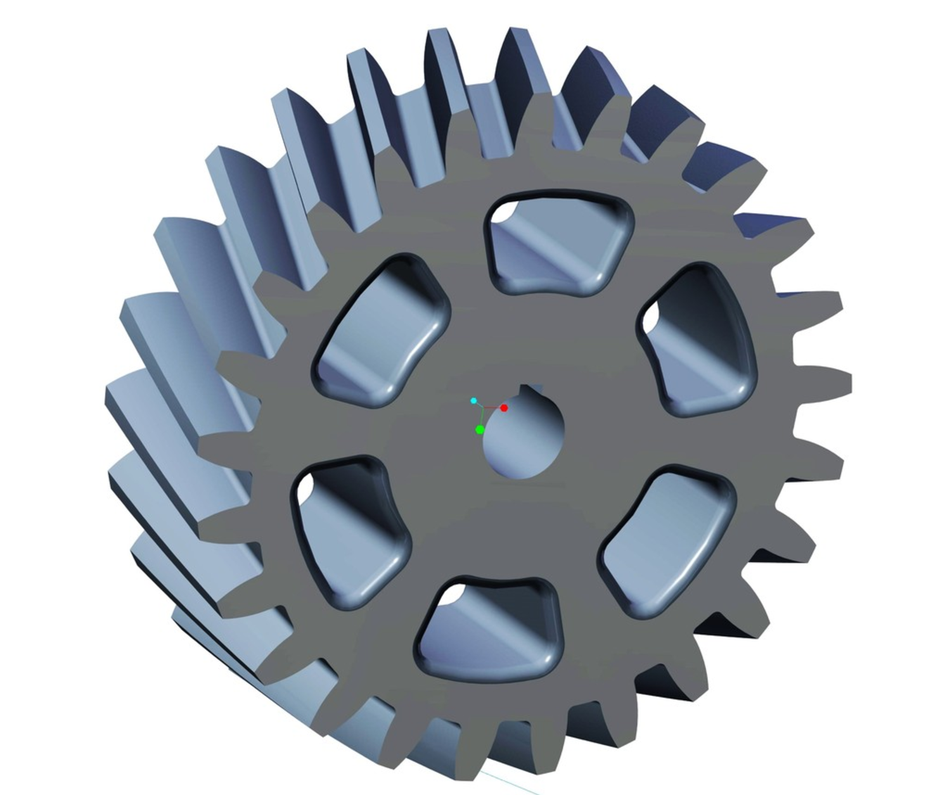 Télécharger fichier STL gratuit Engrenage hélicoïdal • Plan imprimable